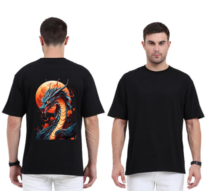 Dragon 100% Cotton Oversized T-Shirt