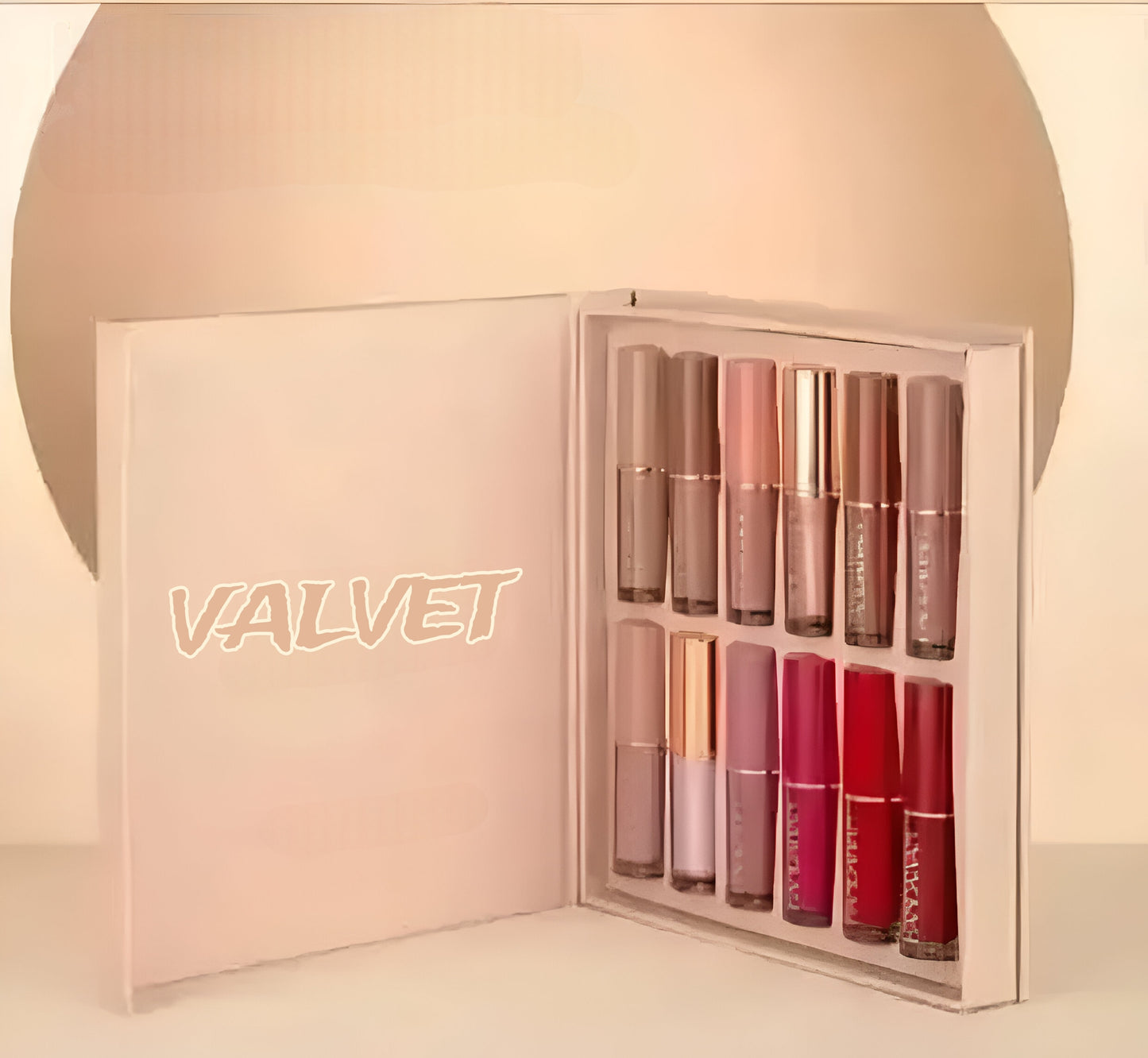 Valvet Premium Matte Liquid Lipstick (Set 12)