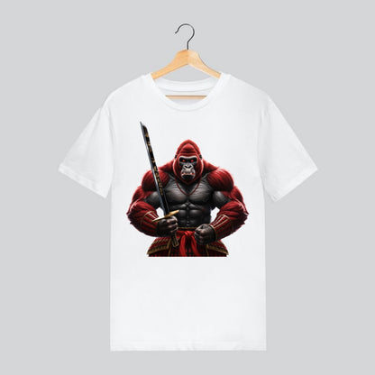 Gorilla 100% Cotton Printed T-Shirt