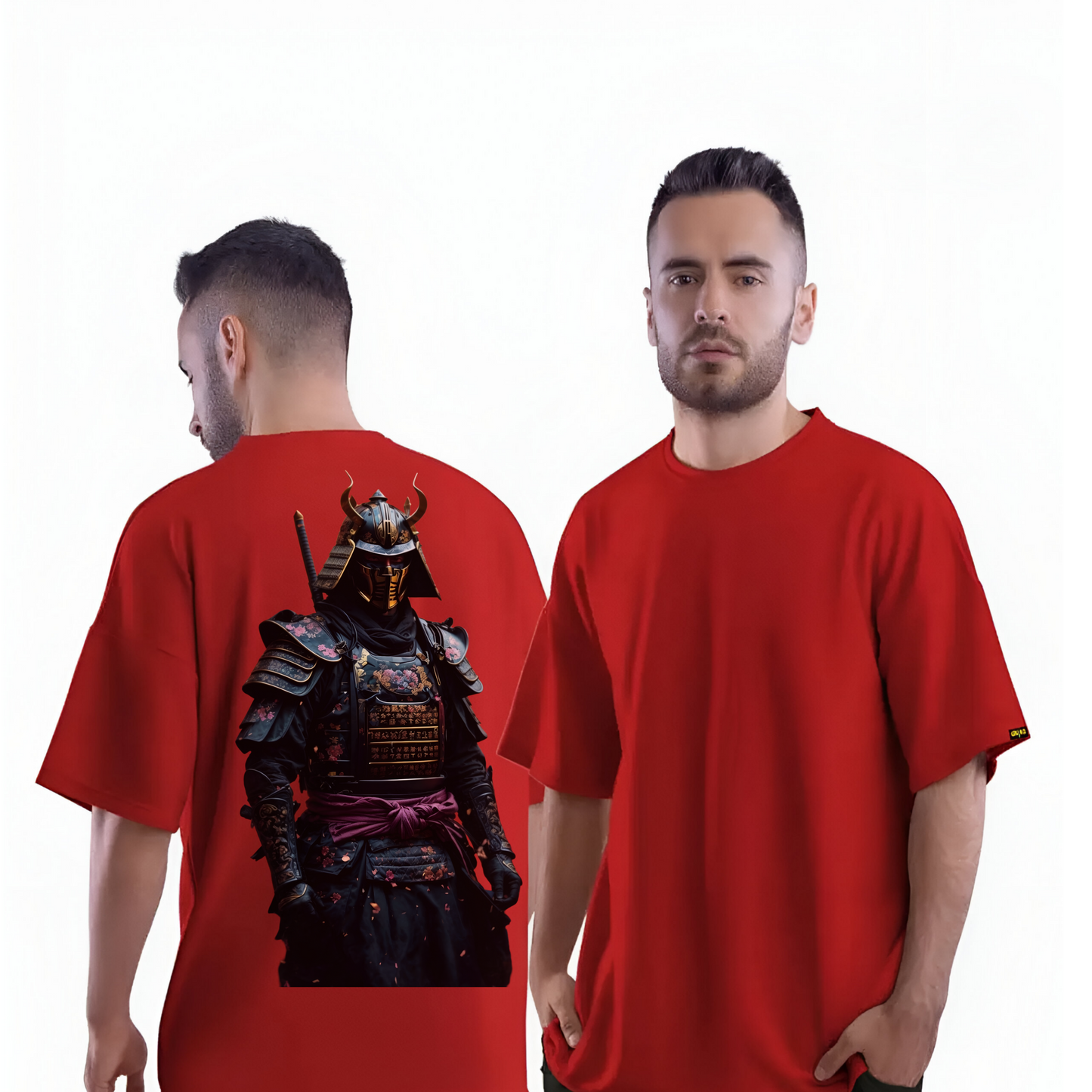 Samurai Spirit 100% Cotton Oversized T-Shirt