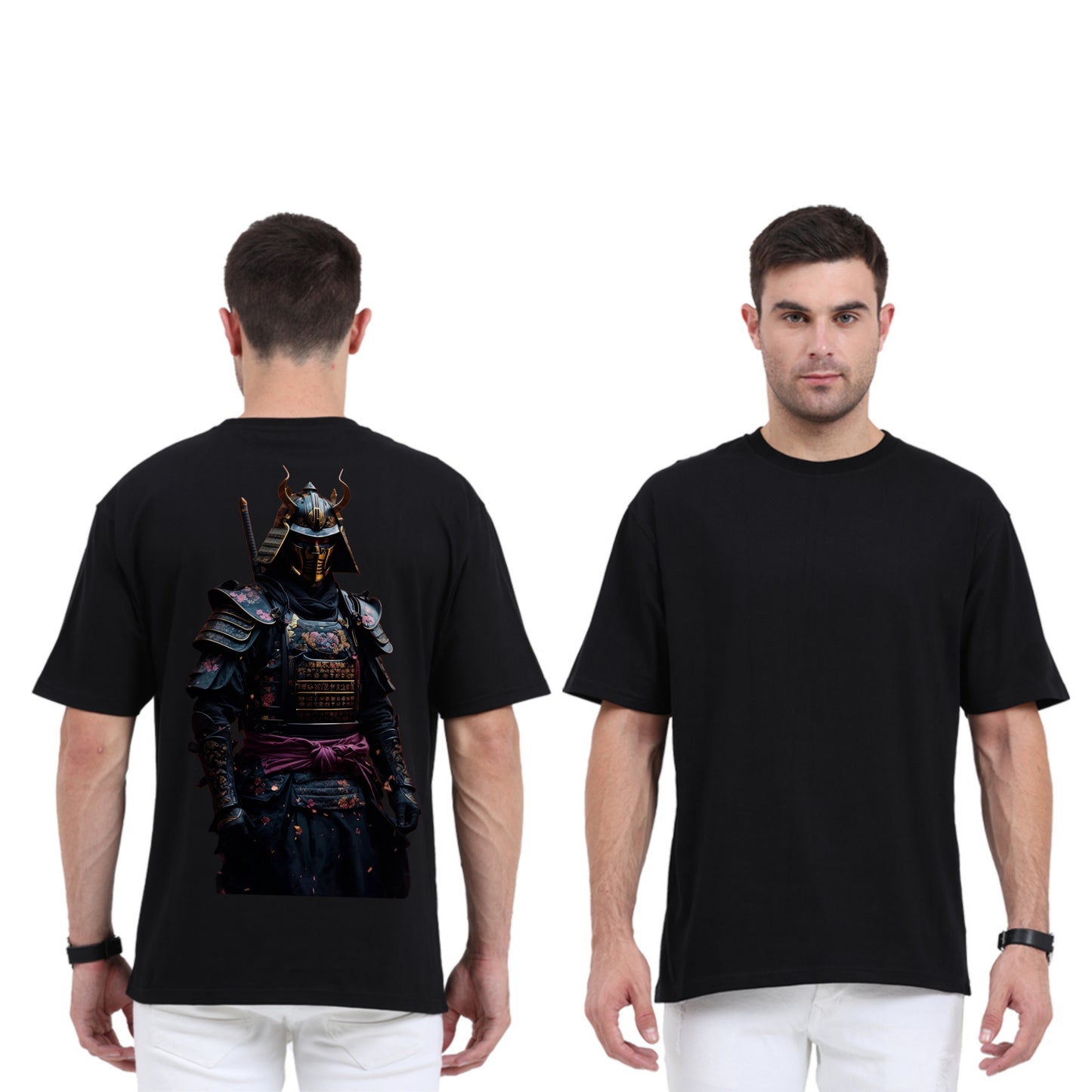 Samurai Spirit 100% Cotton Oversized T-Shirt