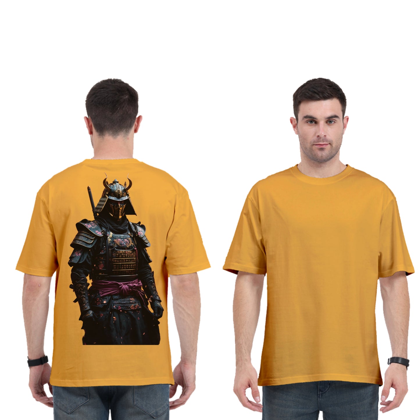 Samurai Spirit 100% Cotton Oversized T-Shirt