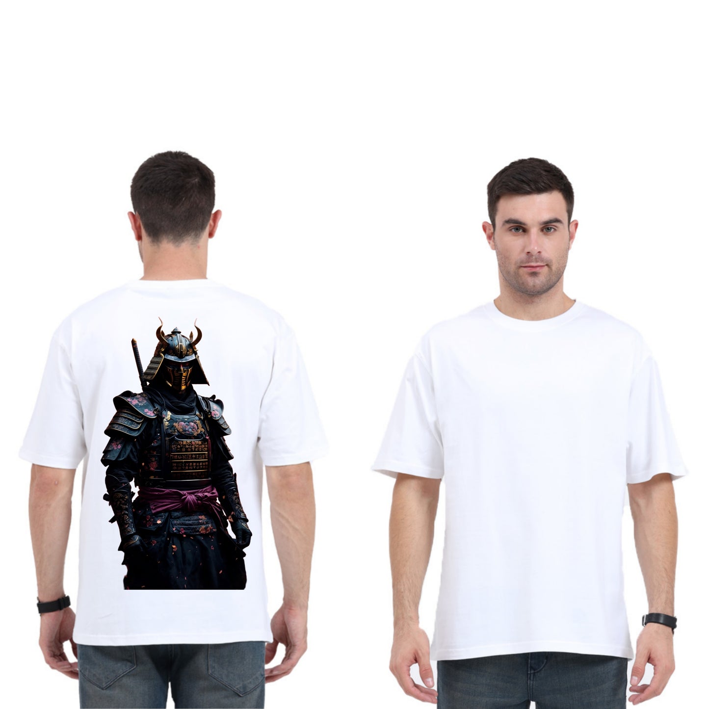 Samurai Spirit 100% Cotton Oversized T-Shirt