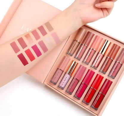 Valvet Premium Matte Liquid Lipstick (Set 12)